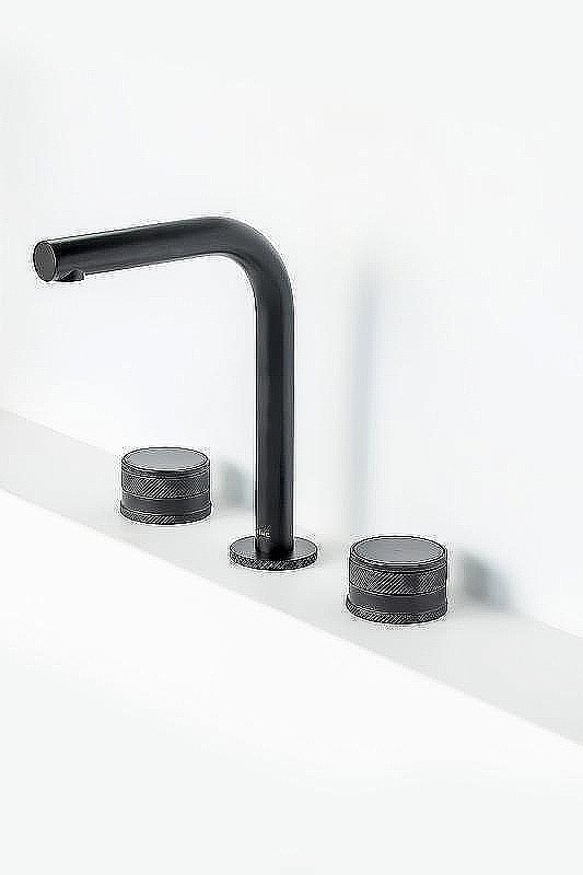 Смеситель для раковины Boheme Prestige 152-B-PR черный матовый купить в интернет-магазине сантехники Sanbest