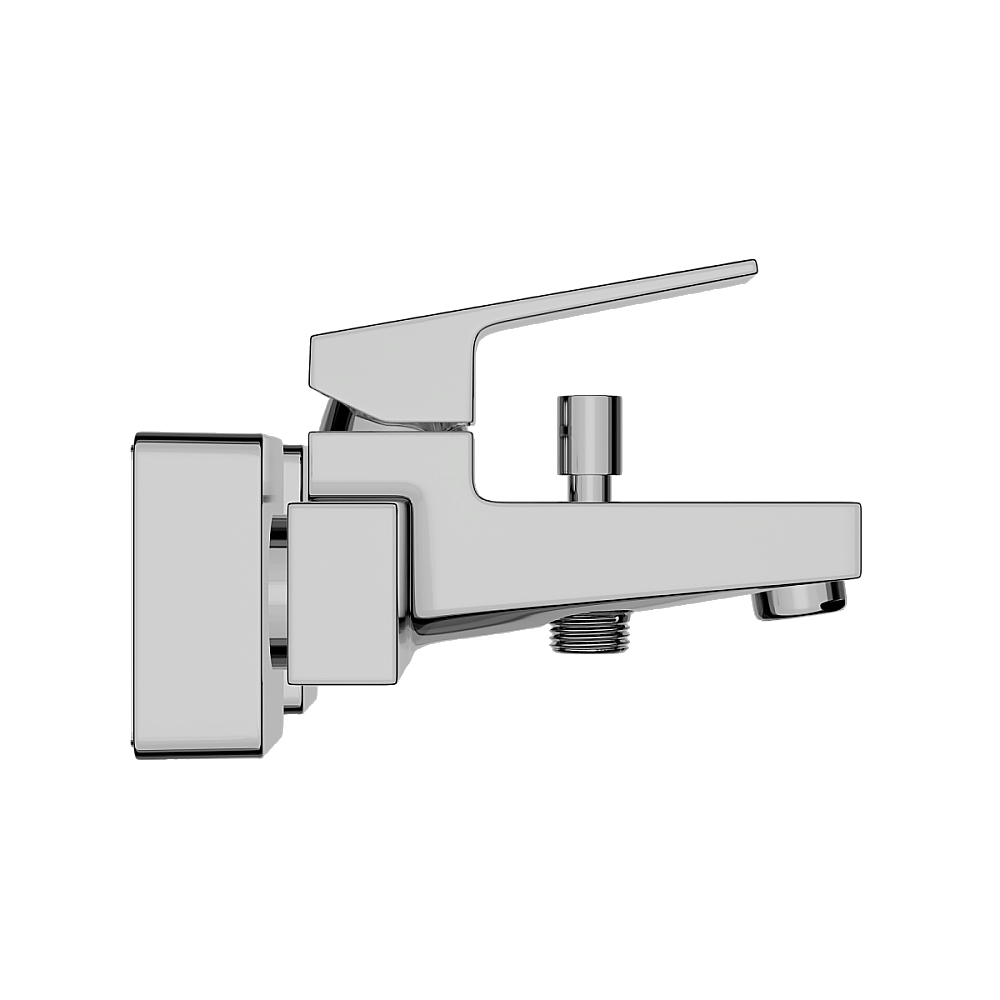 Смеситель для ванны VitrA Minimax Square A43520EXP хром купить в интернет-магазине сантехники Sanbest