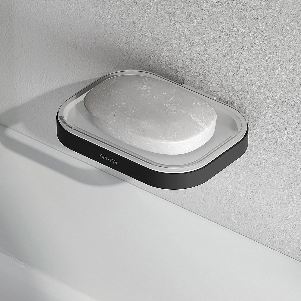 Мыльница AM.PM Func A8F34222 черный матовый купить в интернет-магазине сантехники Sanbest