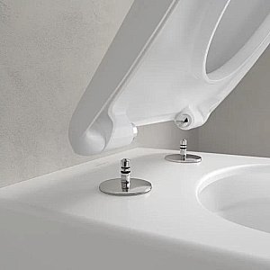 Унитаз подвесной Villeroy&Boch Antao 4674T0R1 альпийский белый, безободковый, слив торнадо купить в интернет-магазине Sanbest