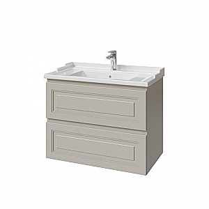 Тумба с раковиной Caprigo Wales 80 цвет на выбор/эмаль для ванной в интернет-магазине Sanbest