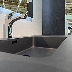 Тумба с раковиной Orans 2055120L2GC 120 серо-зеленая матовая для ванной в интернет-магазине Sanbest