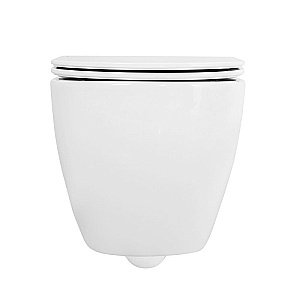 Подвесной унитаз Cezares Stylus-Tor CZR-6601-TH-TOR безободковый, слив-торнадо купить в интернет-магазине Sanbest