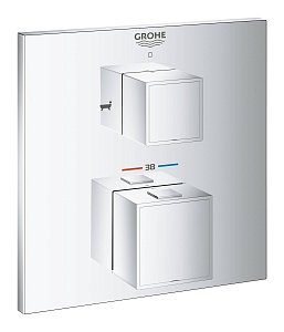 Смеситель для душа Grohe Grohtherm Cube 24155000 купить в интернет-магазине сантехники Sanbest