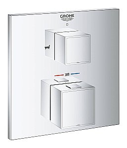 Смеситель для душа Grohe Grohtherm Cube 24155000 купить в интернет-магазине сантехники Sanbest
