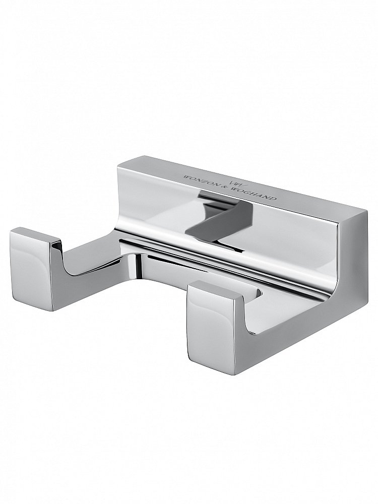 Двойной крючок для ванной WONZON & WOGHAND ECLIPSE, Хром (WW-9125) купить в интернет-магазине сантехники Sanbest