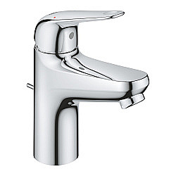 Смеситель для раковины GROHE Euroeco 23262001 хром купить в интернет-магазине сантехники Sanbest