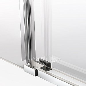 Душевая дверь Vincea Stella 120 VDS-1ST120GSB стекло янтарь/профиль черный купить в интернет-магазине Sanbest