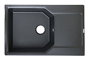 Мойка кухонная Kaiser KMM-5178 BS черный мрамор купить в интернет-магазине сантехники Sanbest