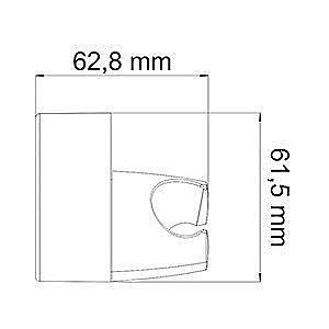 Держатель лейки WasserKRAFT A014 купить в интернет-магазине сантехники Sanbest