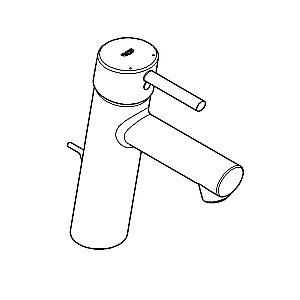 Смеситель для раковины Grohe Concetto 23450001 хром купить в интернет-магазине сантехники Sanbest