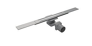 Душевой лоток Timo SLOT DUO 60 нержавеющая сталь купить в интернет-магазине Sanbest