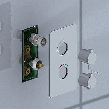 Душевая система Timo Petruma SX-5029/00SM хром купить в интернет-магазине сантехники Sanbest