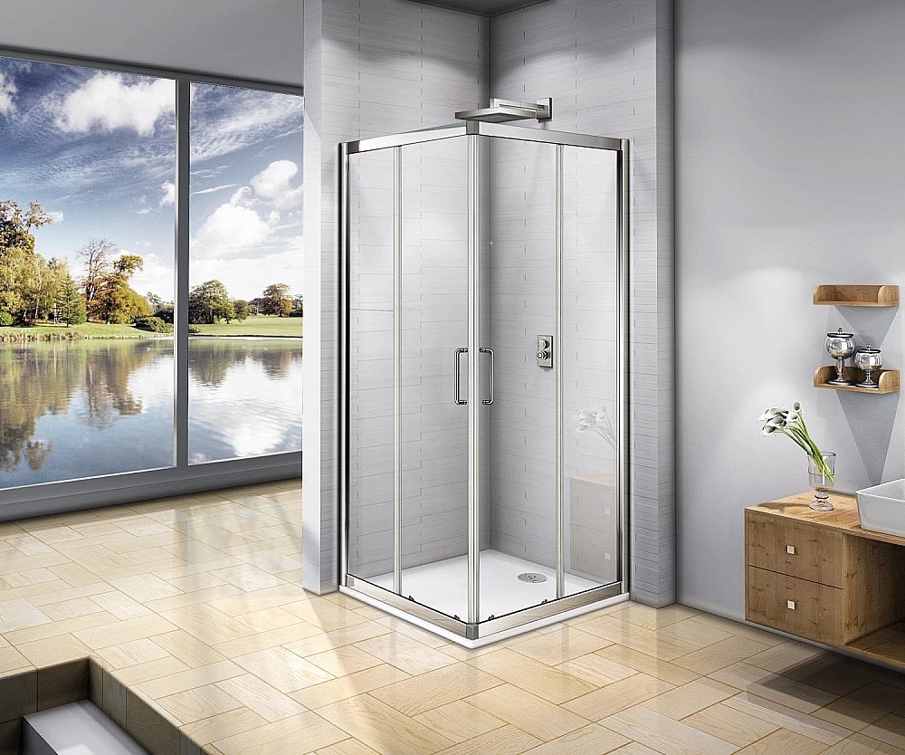 Душевой уголок Good Door NEO CR-90-C-CH 90x90 купить в интернет-магазине Sanbest