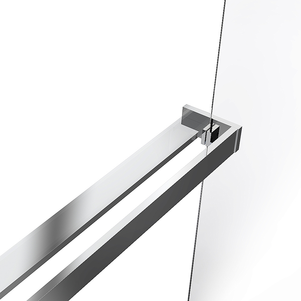 Душевое ограждение Vincea Walk-In 100 VSW-1HR100MR стекло зеркальное/профиль хром купить в интернет-магазине Sanbest