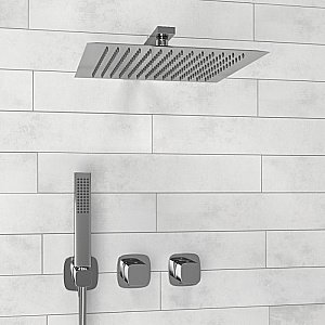 Душевая система WasserKRAFT Naab 8600 SET2837 хром купить в интернет-магазине сантехники Sanbest