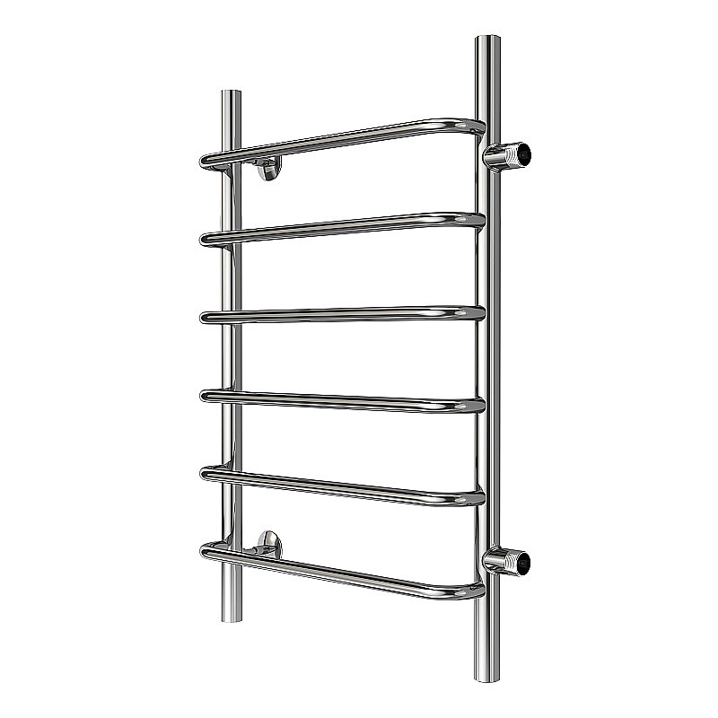 Полотенцесушитель водяной Azario MODENA П6 500х800 AZ08558 хром купить в интернет-магазине сантехники Sanbest