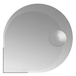 Зеркало с LED подстветкой Cezares 45012 90x90 в ванную от интернет-магазине сантехники Sanbest