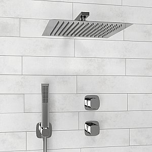 Душевая система WasserKRAFT Naab 8600 SET2837 хром купить в интернет-магазине сантехники Sanbest