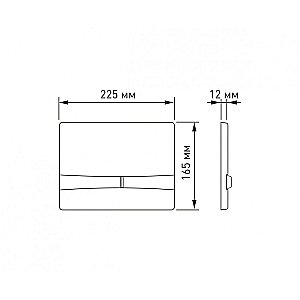 Кнопка для инсталляции BERGES NOVUM 040054 F4 белая купить в интернет-магазине сантехники Sanbest
