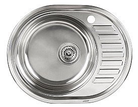 Мойка кухонная Kaiser KSS-5745 сталь/левая купить в интернет-магазине сантехники Sanbest