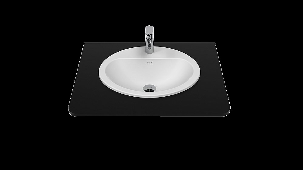 Раковина Creavit 52,5 TP225.00000 белая купить в интернет-магазине Sanbest