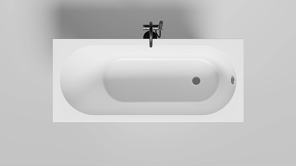 Ванна Salini ORNELLA S-sense 102316G 160x70 белая купить в интернет-магазине Sanbest