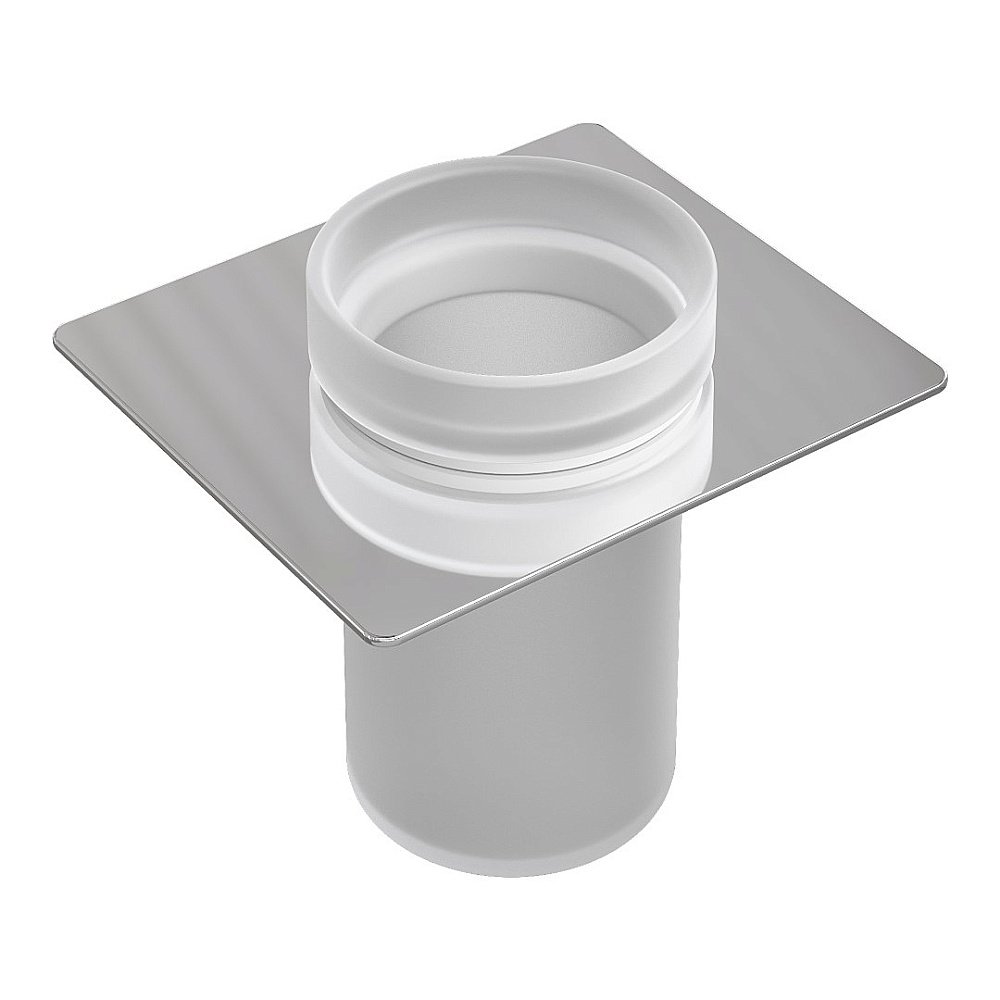 Стакан для зубных щеток Boheme Space 10966-CR-TUM хром купить в интернет-магазине сантехники Sanbest