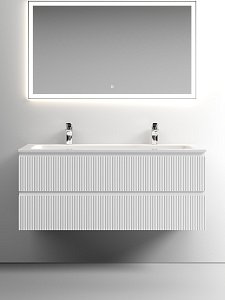 Тумба с раковиной Sancos SNOB T SNT120W 120 Bianco для ванной в интернет-магазине Sanbest