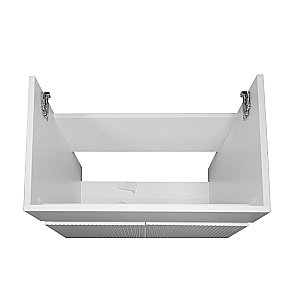 Тумба с раковиной подвесная Loranto Serenada CS00096723 60 белая для ванной в интернет-магазине Sanbest