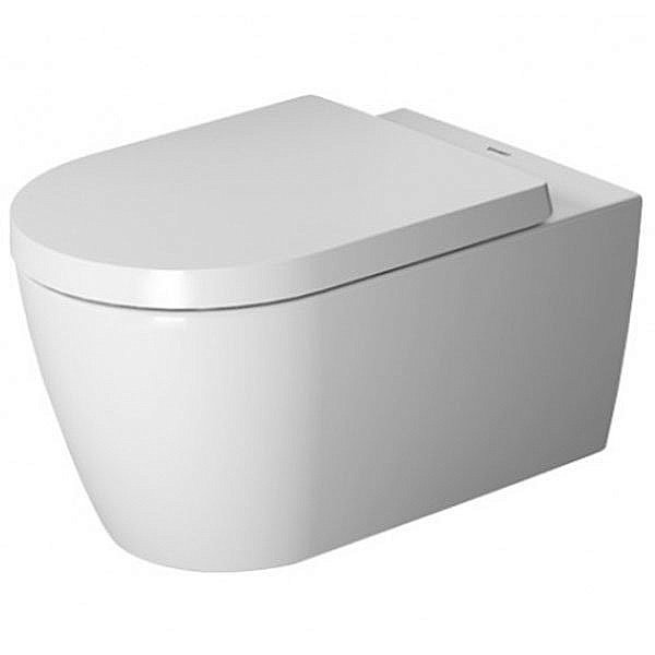 Унитаз подвесной Duravit Me by Starck 2528090000 белый купить в интернет-магазине Sanbest