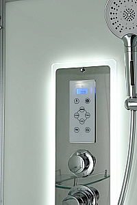 Душевая кабина AvaCan D Серия D5012 LED 120х80 с гидромассажем, с подсветкой купить в интернет-магазине Sanbest