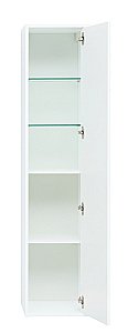 Шкаф-пенал Aquanet Lino 253909 35 белый матовый для ванной в интернет-магазине сантехники Sanbest