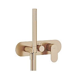 Смеситель для душа Ravak Eleganta X070370 розовое золото купить в интернет-магазине сантехники Sanbest