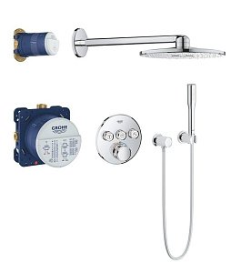 Душевая система Grohe Grohtherm SmartControl 34705000 купить в интернет-магазине сантехники Sanbest