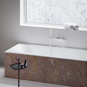 Смеситель для ванны Ravak Eleganta X070256 белый вельвет купить в интернет-магазине сантехники Sanbest