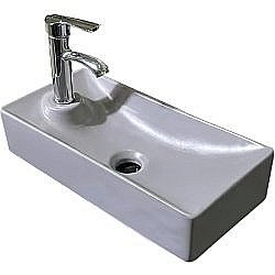 Раковина SantiLine SL-2009RMG серая правая купить в интернет-магазине сантехники Sanbest