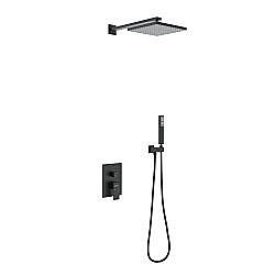 Душевая система Berges NARDIS 2S 71002 черная матовая купить в интернет-магазине сантехники Sanbest