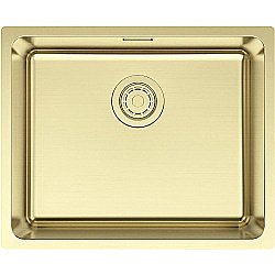 Кухонная мойка Paulmark Yuni 54 YU54-LG светлое золото купить в интернет-магазине сантехники Sanbest