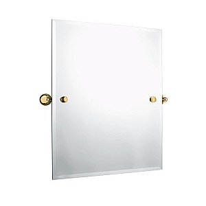 Зеркало Burlington A59 GOLD-R в ванную от интернет-магазине сантехники Sanbest