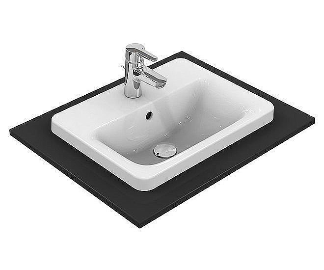 Раковина врезная сверху столешницы Ideal Standard Connect 50 E504301 белая купить в интернет-магазине Sanbest