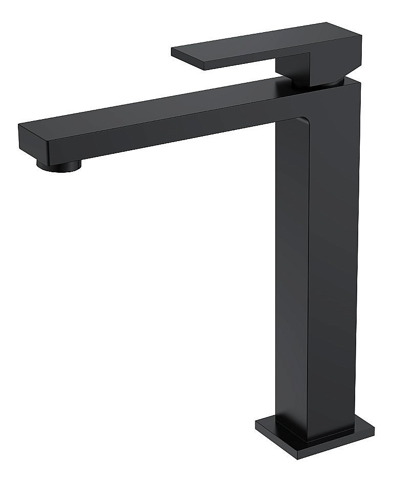 Cмеситель для раковины Boheme QUBIC Matt Black 472-B черный матовый купить в интернет-магазине сантехники Sanbest