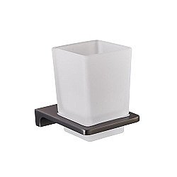 Стакан для зубных щеток Rav-Slezak Nil NLA0201MG серый матовый купить в интернет-магазине сантехники Sanbest