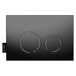 Кнопка для инсталляции Jacob Delafon E38066-BMT матовая черная купить в интернет-магазине сантехники Sanbest