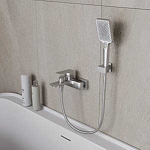 Смеитель для ванны Oliveeka D OL-639003A-BN никель брашированный купить в интернет-магазине сантехники Sanbest