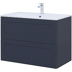 Тумба с раковиной Aquanet Терра 90 313246 маренго для ванной в интернет-магазине Sanbest