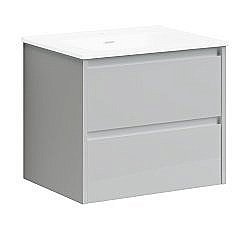 Тумба под раковину Sancos Libra LB60W белый глянец купить в интернет-магазине сантехники Sanbest