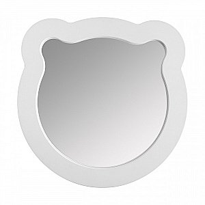 Зеркало Акватон Каспер Мишка 1A283502CRE20 белое матовое в ванную от интернет-магазине сантехники Sanbest