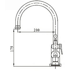 Смеситель для кухни Kaiser King 27044 купить в интернет-магазине сантехники Sanbest