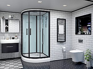 Душевая кабина Timo Standart T-6602 Black купить в интернет-магазине Sanbest